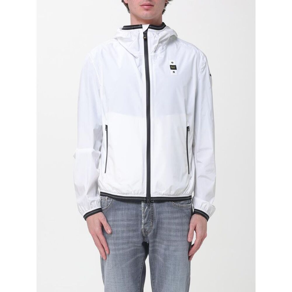 Blauer Men Blauer Hooded Polyester Windbreaker